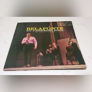 Belafonte At Carnegie Hall The Complete Concert 2 Record Album Vintage LP RCA